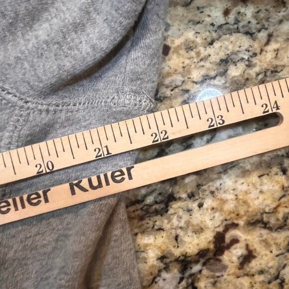 Notre Dame Fighting Irish Junior Large Gray Long Sleeve Hooded Sweatshirt - Picture 3 of 7